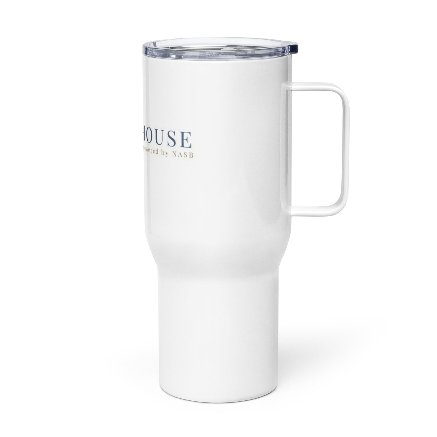 PHT Travel mug with a handle