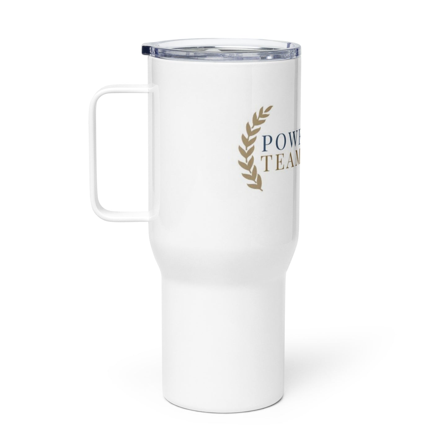 PHT Travel mug with a handle