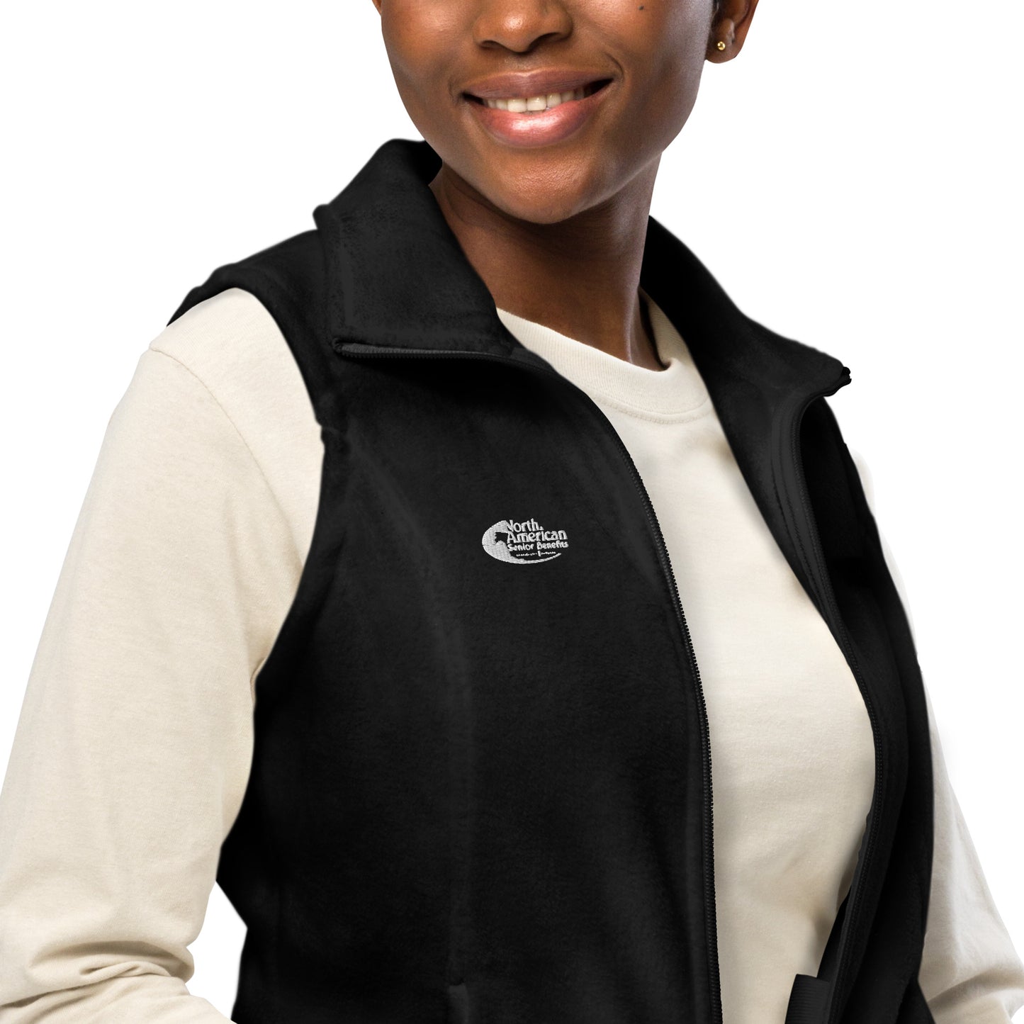 NASB Women’s Columbia fleece vest