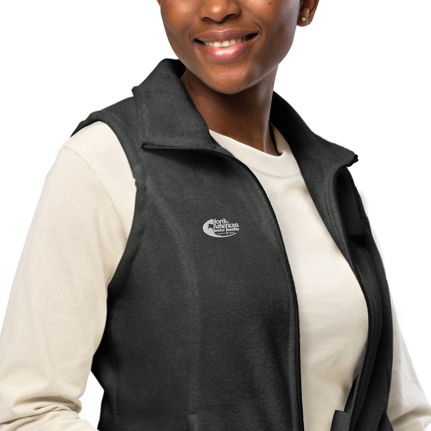 NASB Women’s Columbia fleece vest